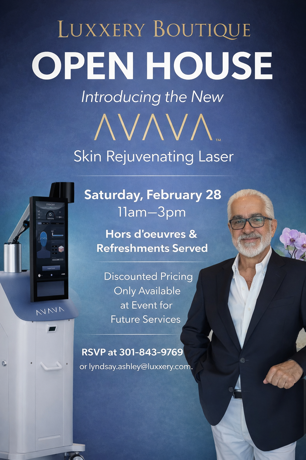 Avava Open House Flyer