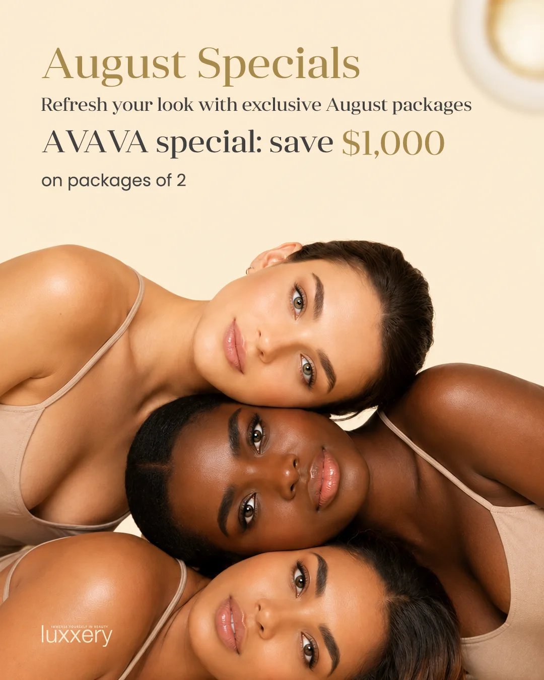AVAVA Special — Save $1,000 on packages of 2